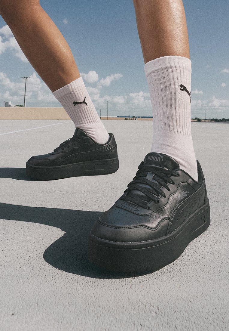 Puma Sneakers laag zwart