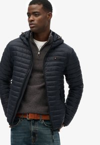 Superdry & Co HOODED FUJI LITE - Vinterjakker - eclipse navy