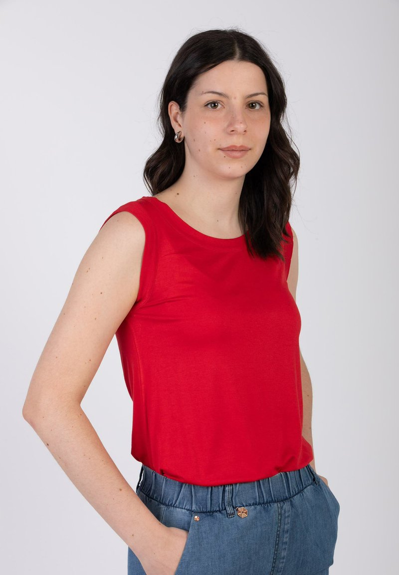 RAGNO SUMMER COMFORT - Top - rosso