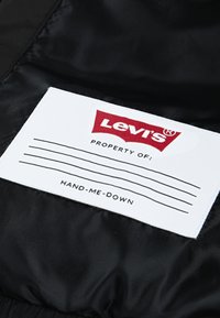 Levi's® PUFFER WITH LOGO ELAS UNISEX - Winterjas - black