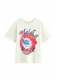Next - GRAPHIC - Camiseta estampada - ecru white gelato Imagen en miniatura 1