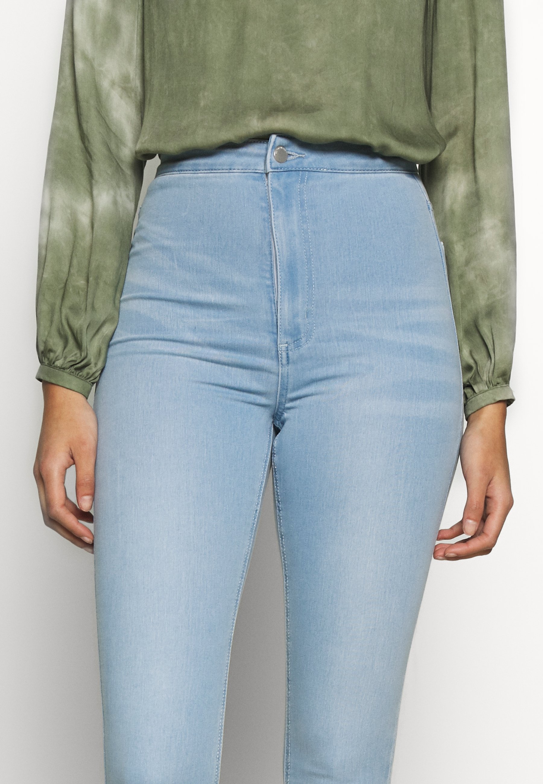 Cotton On ULTRA HIGH SUPER STRETCH - Jeans Skinny Fit - bleach  blue/bleached denim - Zalando.ie