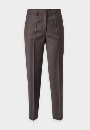 Filippa K, EMMA CROPPED TROUSER - Панталони - dark chocolate