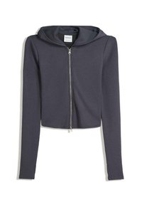 Mikina na zip - grey