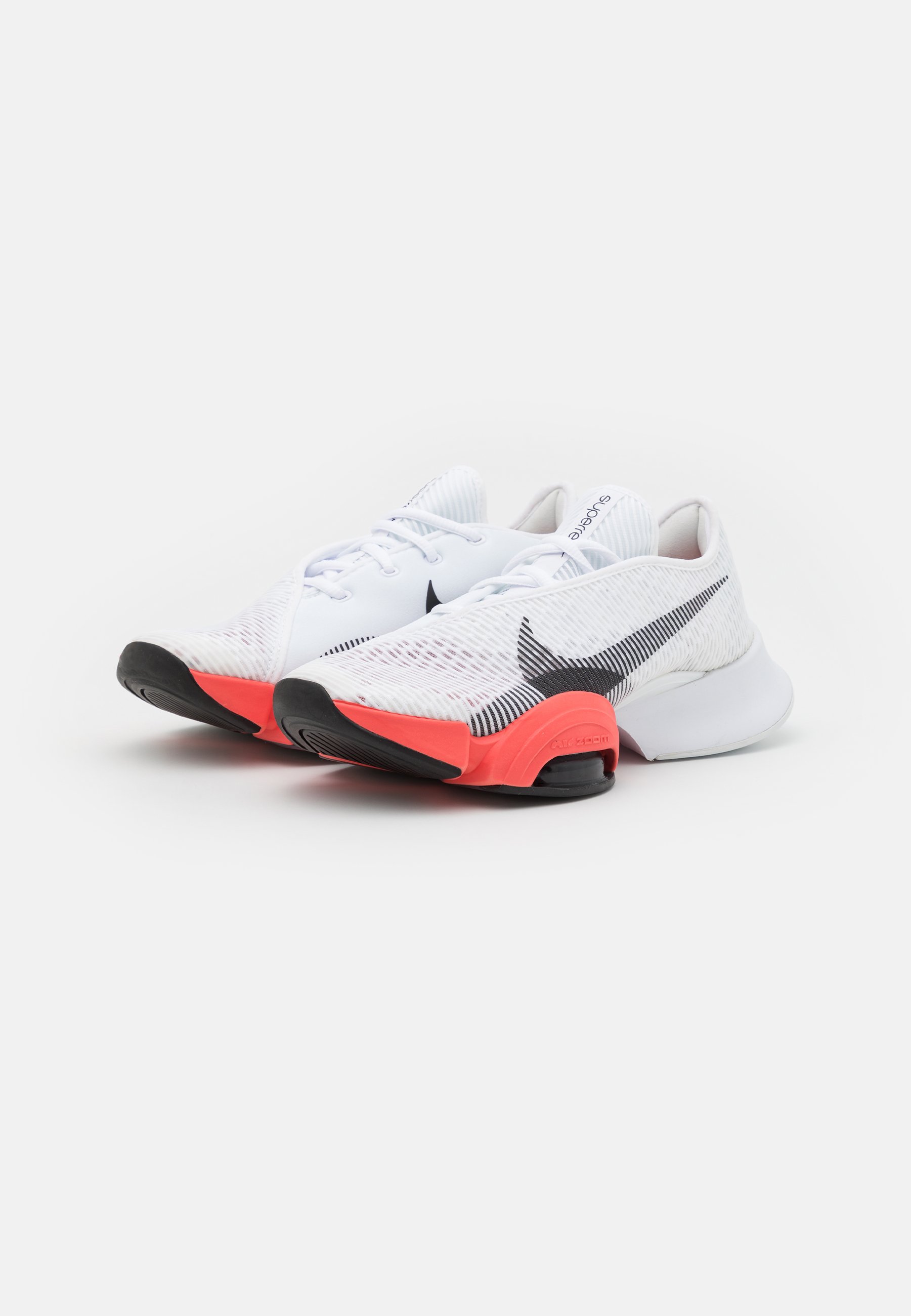 Nike Performance AIR ZOOM SUPERREP 2 UNISEX - Trainingsschuh -  white/black/magic ember/chile red/weiß - Zalando.de