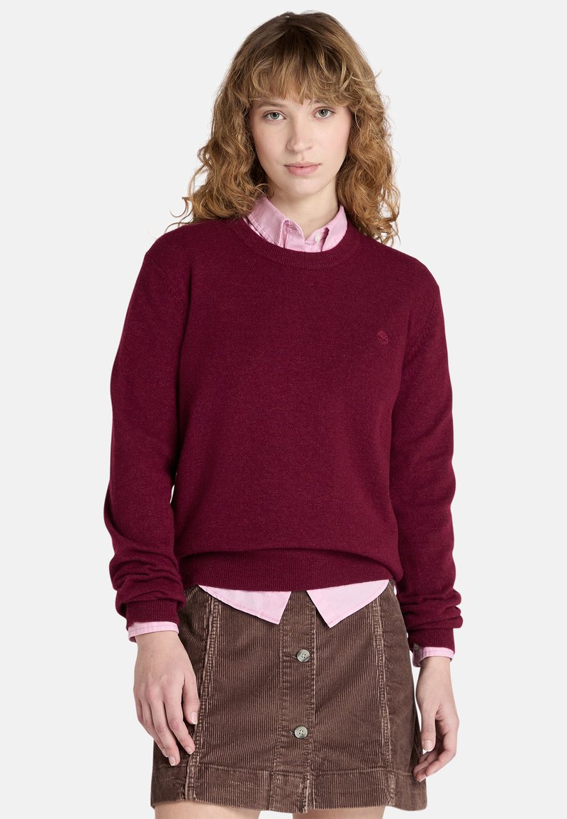 Timberland Svetr - burgundy