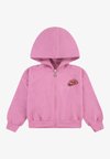 NEW IMPRESSIONS HOODIE - Športna jopa s kapuco na zadrgo - magic flamingo