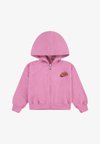 NEW IMPRESSIONS HOODIE - Športna jopa s kapuco na zadrgo - magic flamingo