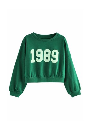 GRAPHIC  - Sweatshirt - green varsity