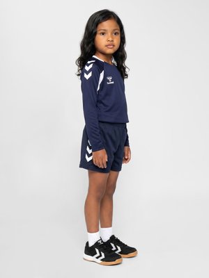 Hummel, UNISEX, granatowy melanż