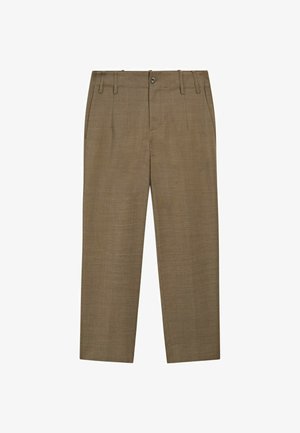 Massimo Dutti, Stoffhose - brown