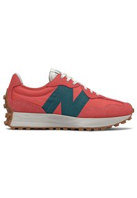 new balance 327 earth red with mountain teal