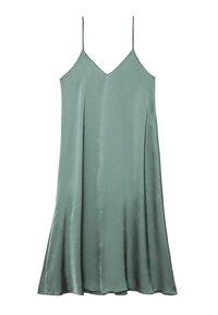 Stradivarius FLOWING - Maxi šaty - khaki