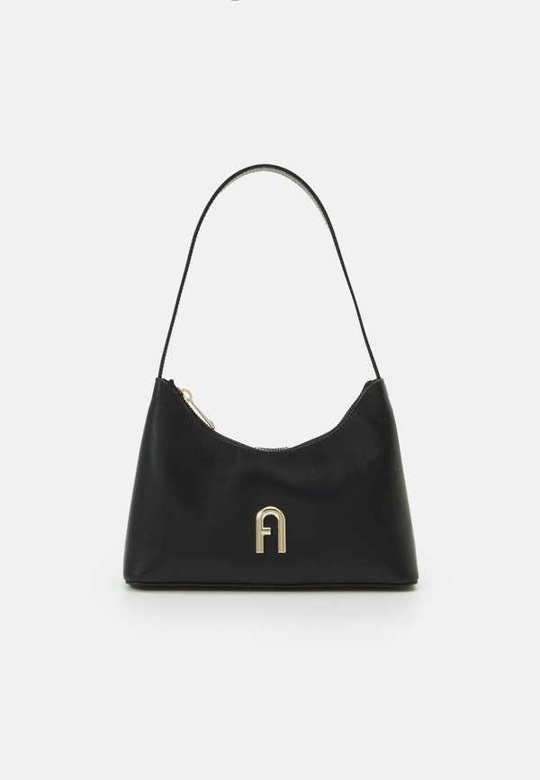DIAMANTE MINI SHOULDER BAG - Handtasche - nero