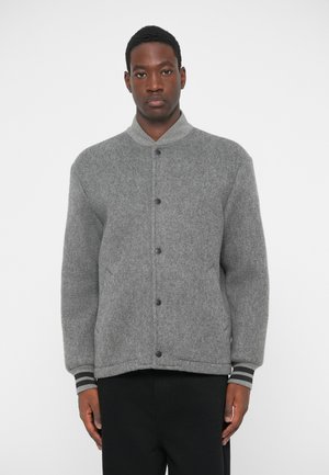 BLANE BASEBALL JACKET - Μπουφάν τύπου bomber - medium grey melange