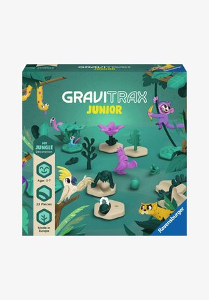 Ravensburger GraviTrax Junior Extension Ice/Jungle - 33 Pièces Circuit Billes Dès 3 Ans