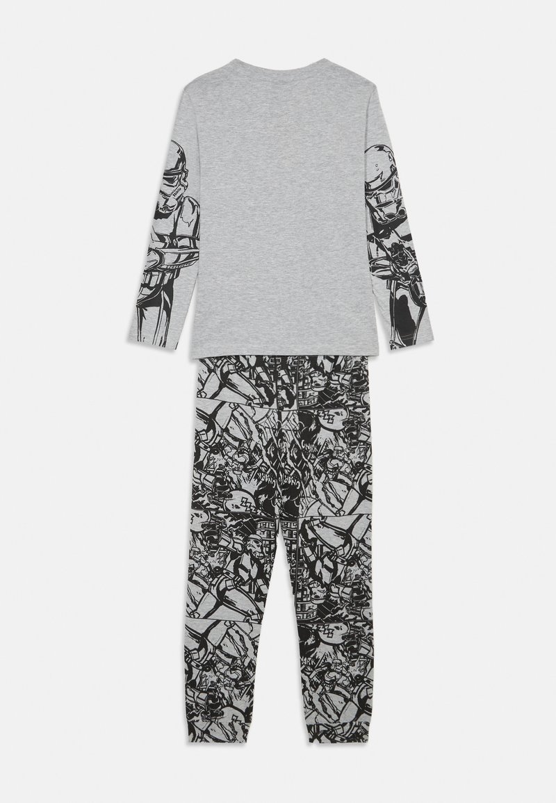 Star Wars Pyjama mandalorien pour garçon avec t-shirt et pantalon de détente, bleu marine, 9-10 ans