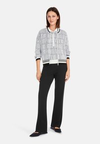 Marc Cain Strickjacke - white and black