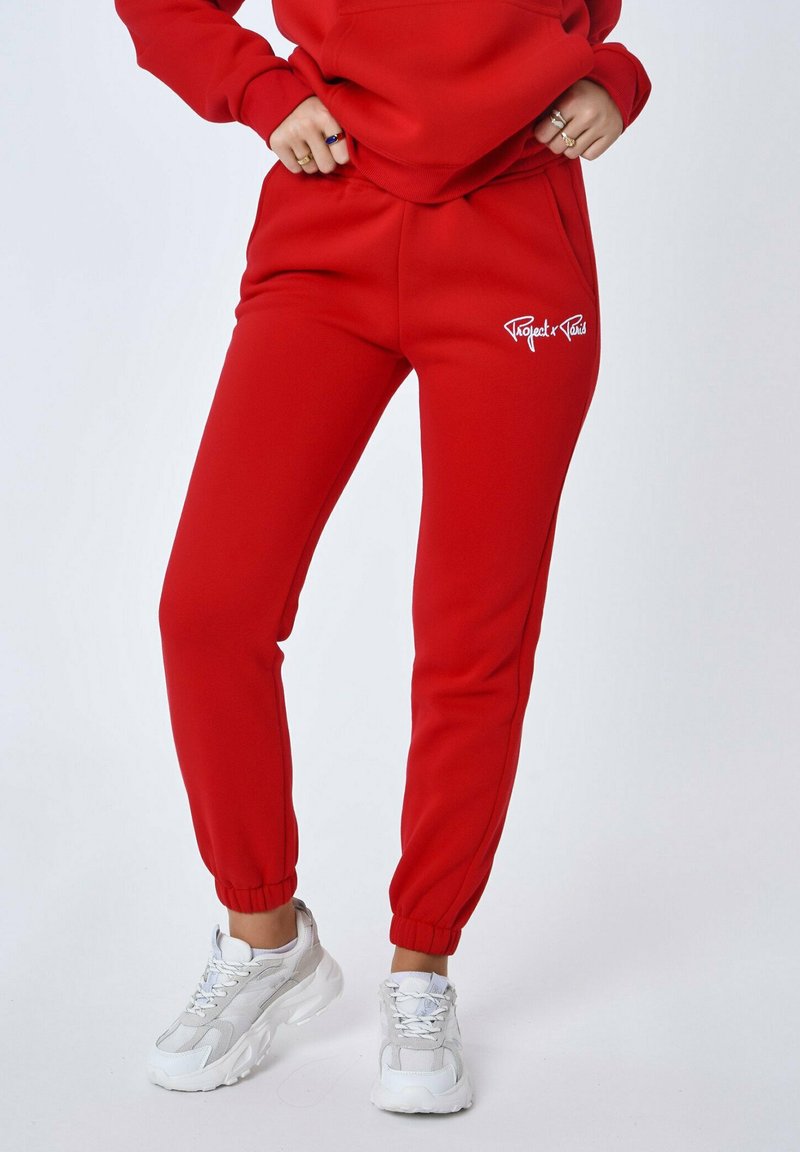 Project X Paris JOGGING SIGNATURE - Pantalones deportivos - rouge