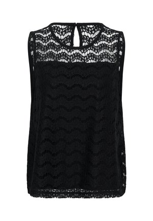 Cream, Blouse - pitch black