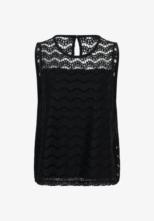 Cream, Blouse - pitch black