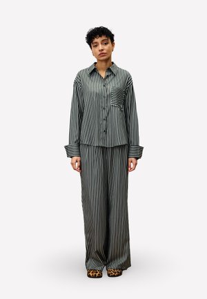 Overhemdblouse - vert mousse