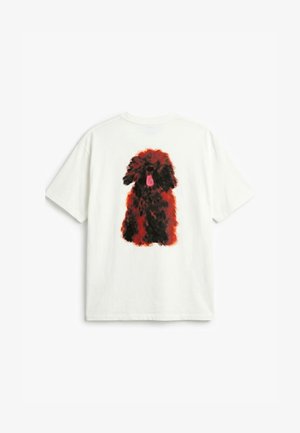 Thinking Mu, AARON - T-shirt imprimé - off white