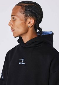 Sudadera Con Capucha Project X Paris - Logo Repujado En Relieve, Negro, Talla XL
