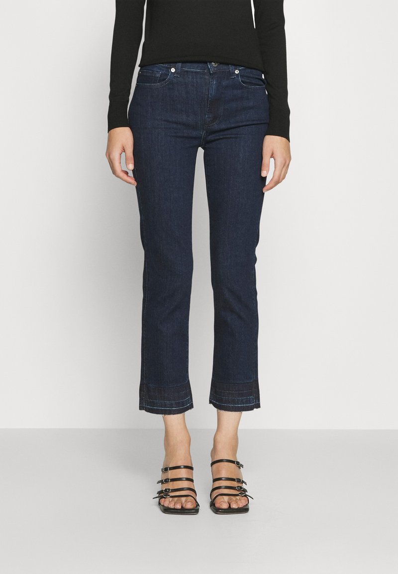 7 for all mankind - THE STRAIGHT CROP SOHO CLASSIC - Džínsy s rovným strihom - dark blue, Zväčšiť