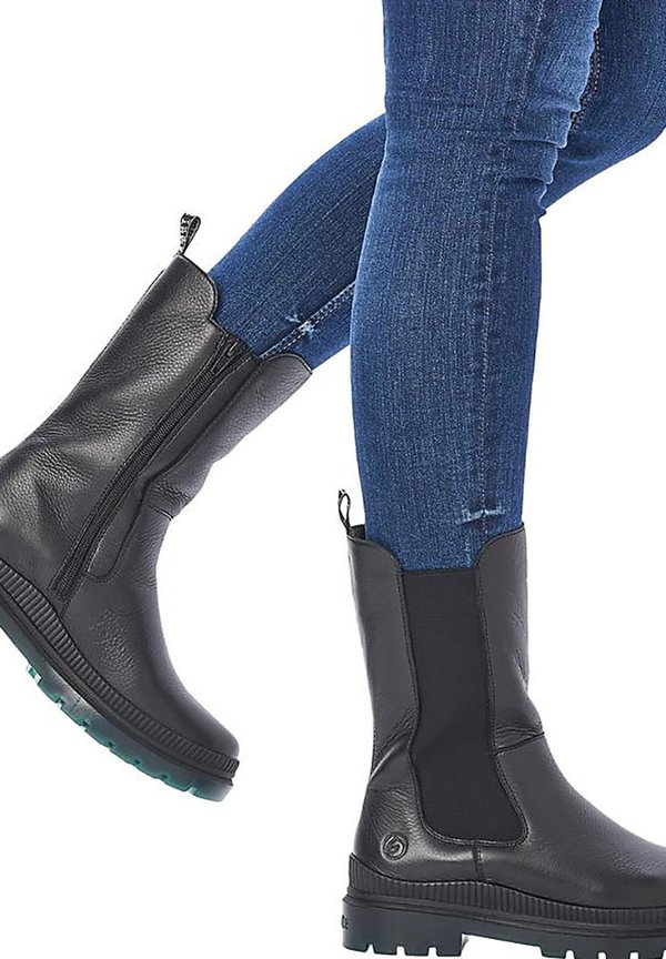 Stiefelette - schwarz