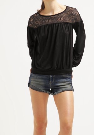 T-shirt à manches longues - black