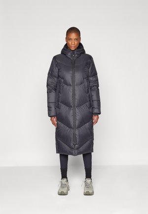 LONG PARKA - Dūnu mētelis - true black