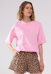 Lindex T-shirts basic - dusty pink