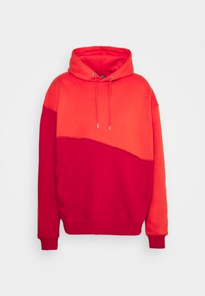 WAVY SEAM HOODIE UNISEX - Hoodie - red