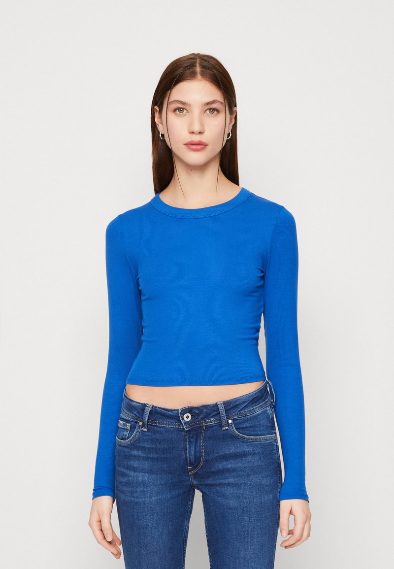 Cotton On Bluzka z długim rękawem/niebieski Zalando.pl