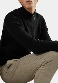 Rodier HALF-ZIPPED   - Strickpullover - noir