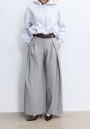 Stradivarius, Pantalon classique - light grey