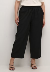 Kaffe Curve KCHERMINA  - Stoffhose - black deep