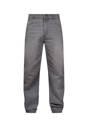 SIKSILK, STRAIGHT FIT - Jeans a sigaretta - washed mid grey