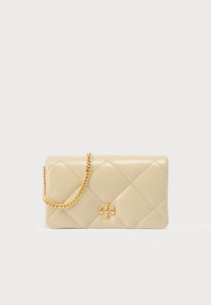 Tory Burch KIRA DIAMOND QUILT - Ülerinna-kott - light stone