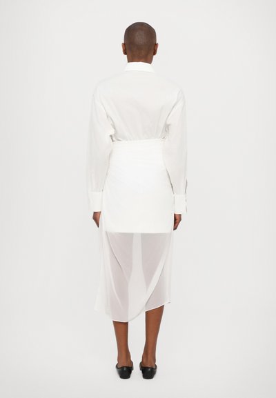 Et Ochs HADLEY SHIRT DRESS - Kreklkleita - ivory