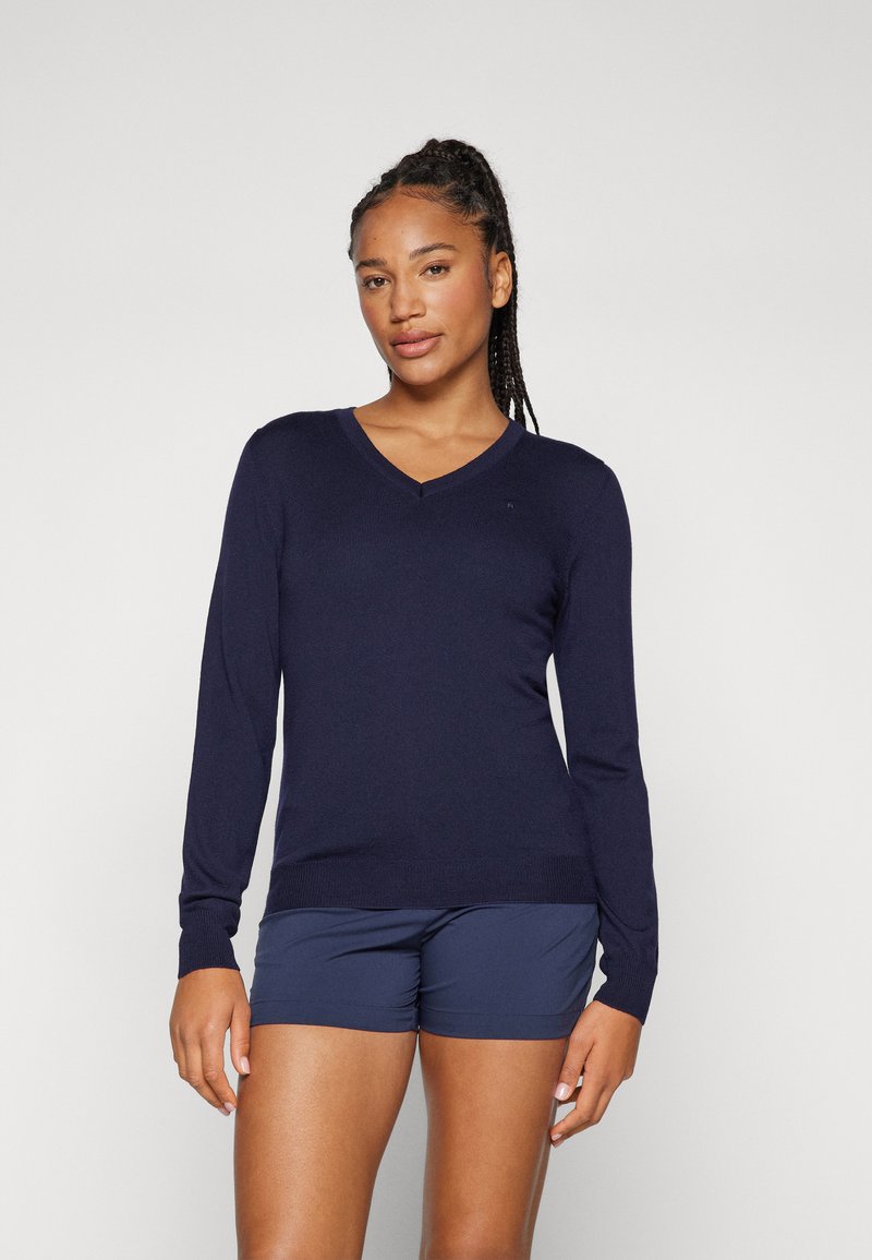 J.LINDEBERG Sports AMAYA SWEATER - Džemperis - navy