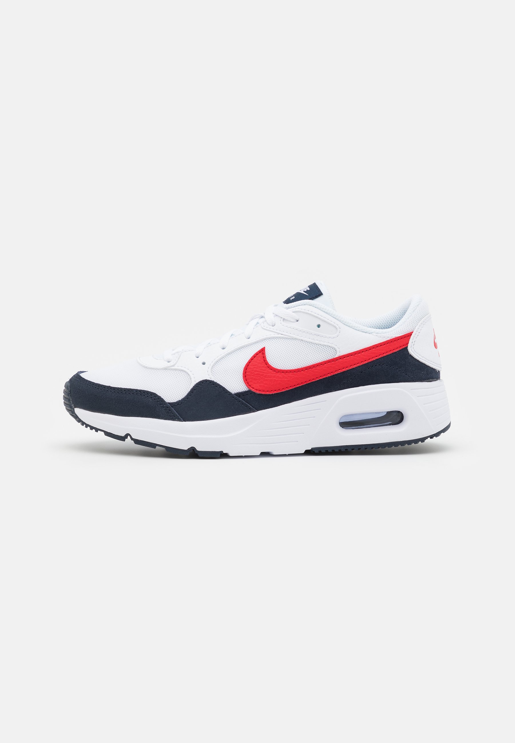 Briesje vervormen Bekwaamheid Nike Sportswear AIR MAX SC BG UNISEX - Sneakers laag - white/university  red/obsidian/wit - Zalando.nl