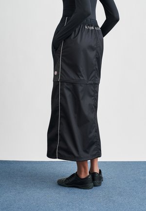 ZIP OFF SKIRT SHOX - Minijupe - black/anthracite/black