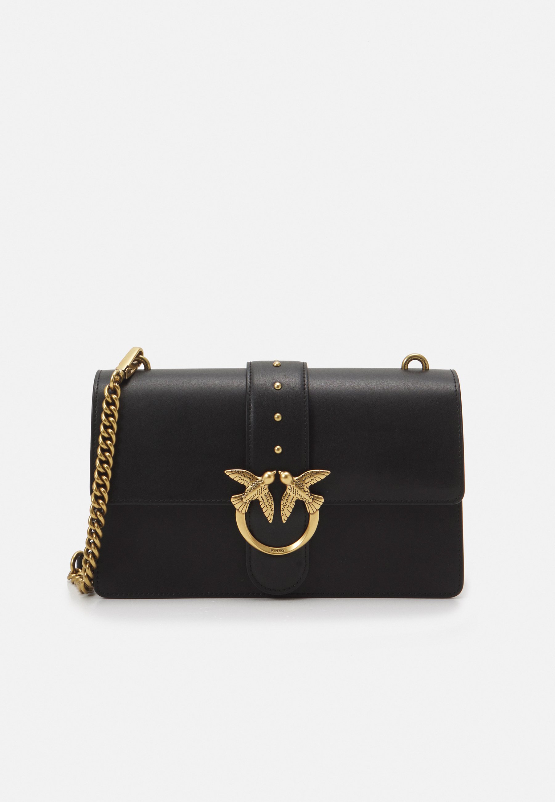 Pinko LOVE CLASSIC ICON SIMPLY - Borsa a tracolla - black/ gold/nero -  Zalando.it