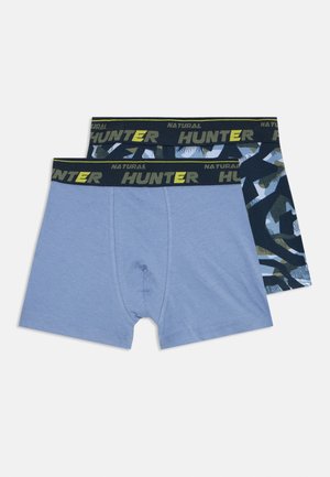 HIPSHORT 2 PACK - Panties - dark blue/blue