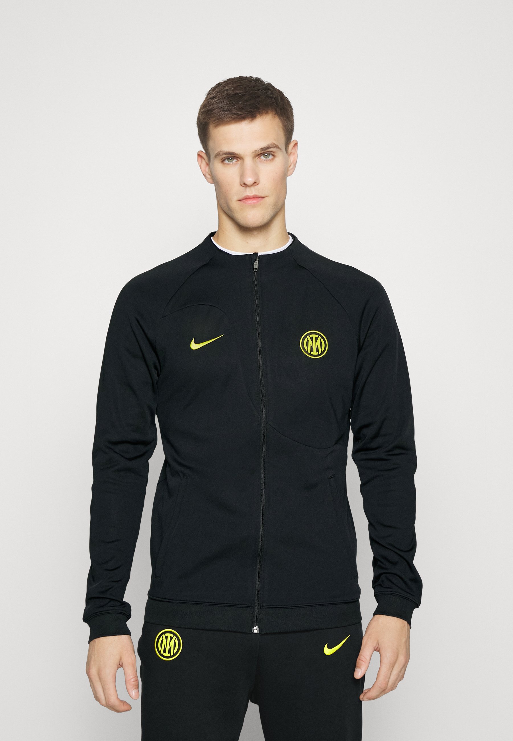 Performance INTER ANTHEM - de entrenamiento - black/vibrant yellow/negro - Zalando.es