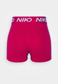Nike Performance SHORT - Leggings - mystic hibiscus/white