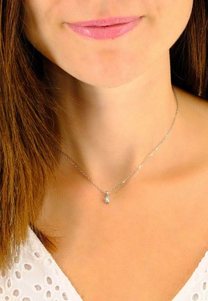 MUAU Schmuck, Pendentif - weissgold