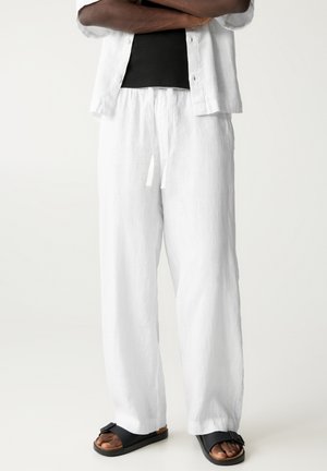 Pantalon classique - white